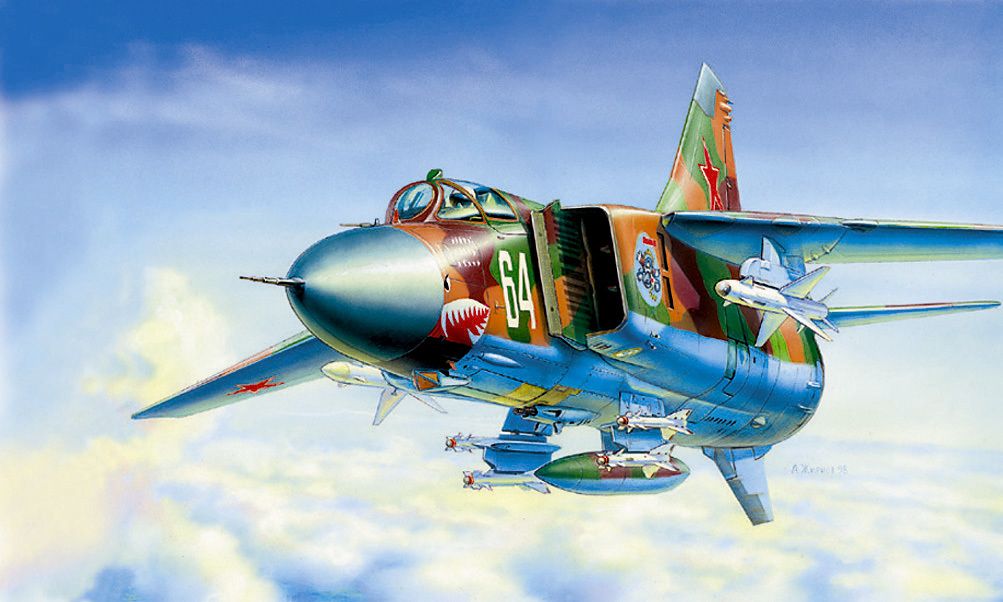 ZVEZDA Model Kit letadlo 7218 - MIG-23 MLD Soviet Fighter (re-release) (1:72) - obrázek 2