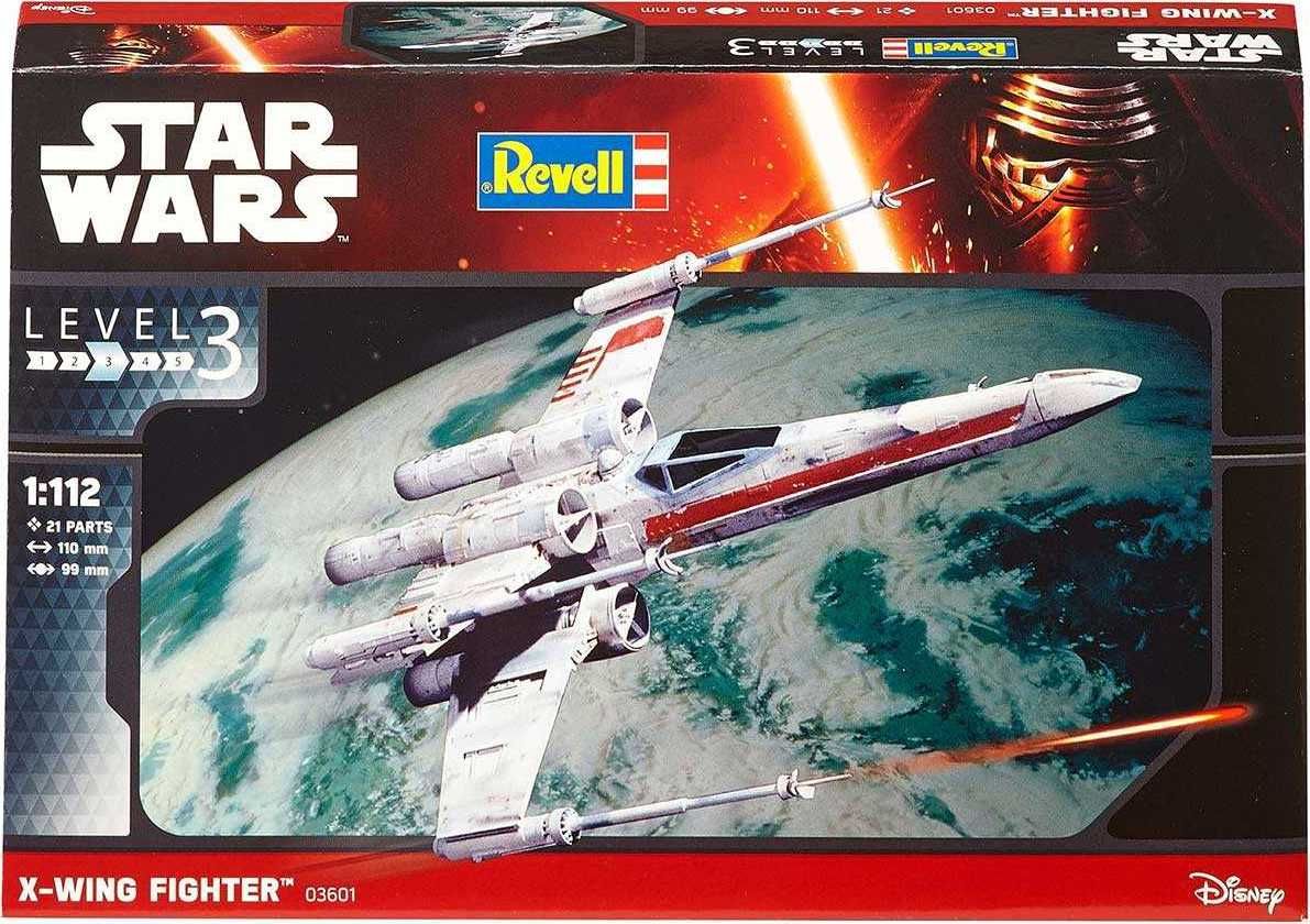 REVELL Plastic ModelKit SW 03601 - X-wing Fighter (1:112) - obrázek 3