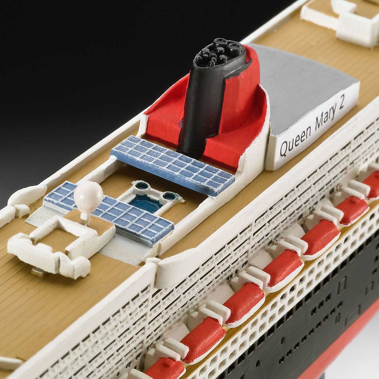 REVELL Plastic ModelKit loď 05808 - Queen Mary 2 (1:1200) - obrázek 2