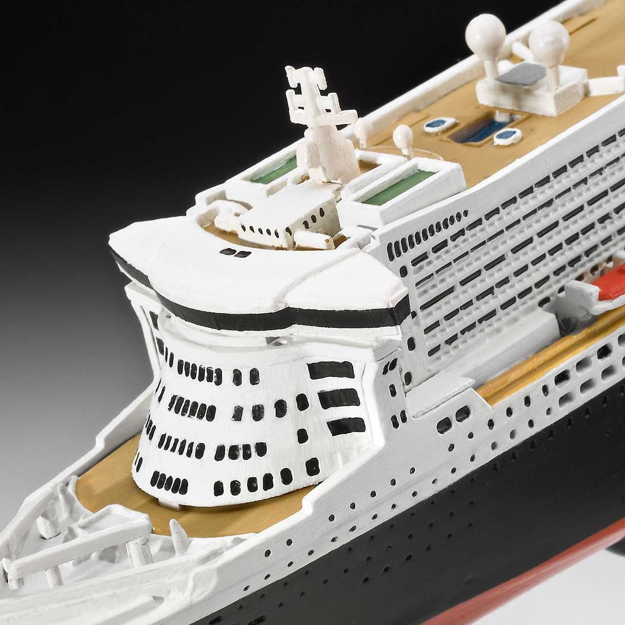 REVELL Plastic ModelKit loď 05808 - Queen Mary 2 (1:1200) - obrázek 7