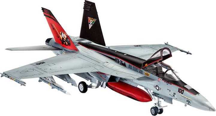 REVELL Plastic ModelKit letadlo 03997 - F/A-18 E Super Hornet (1:144) - obrázek 1