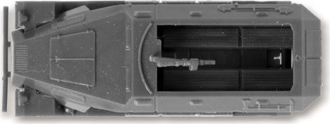 ZVEZDA Wargames (WWII) military 6127 - Sd.Kfz.251/1 Ausf.B (1:100) - obrázek 4