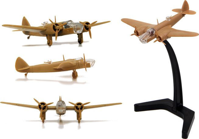 ZVEZDA Wargames (WWII) letadlo 6230 - British Bomber Bristol Blenheim IV (1:200) - obrázek 2