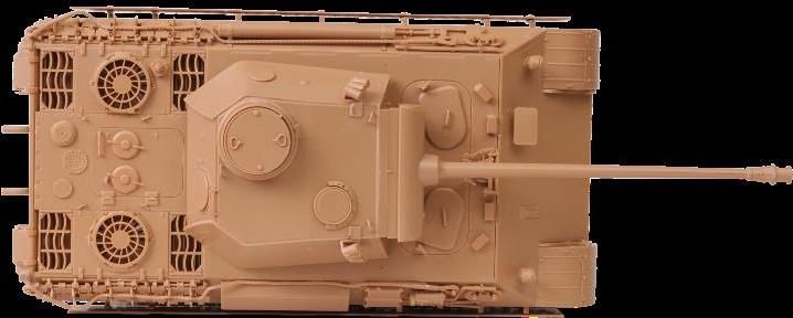 ZVEZDA Model Kit tank 3678 - Panther Ausf.D (1:35) - obrázek 4