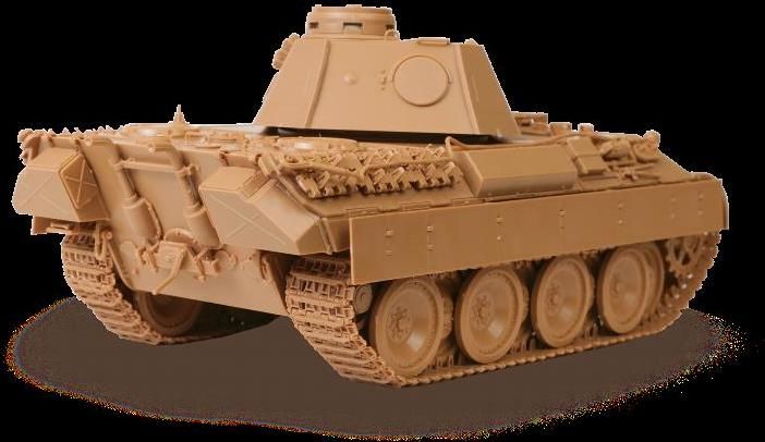 ZVEZDA Model Kit tank 3678 - Panther Ausf.D (1:35) - obrázek 7