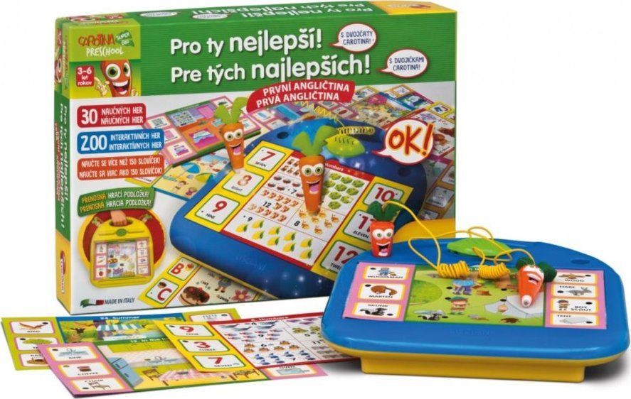 Interaktivní hra LISCIANI, Carotina Pro ty nejlepší: První angličtina - obrázek 2