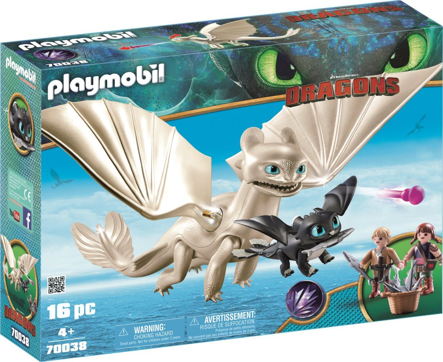 PLAYMOBIL Bílá Běska a dráče s dětmi 70038 - obrázek 1