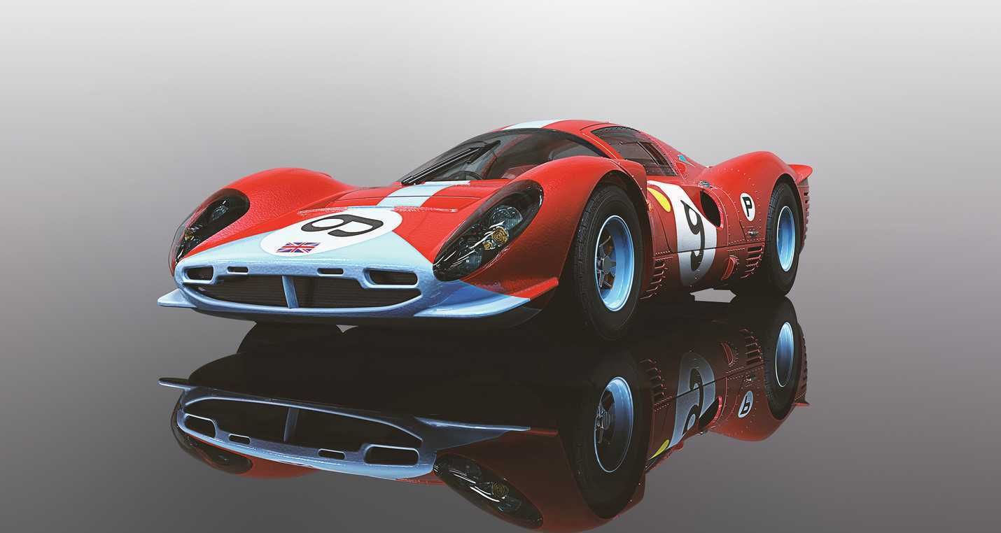 Autíčko GT SCALEXTRIC C3946 - 412P Daytona 1967 (1:32) - obrázek 5