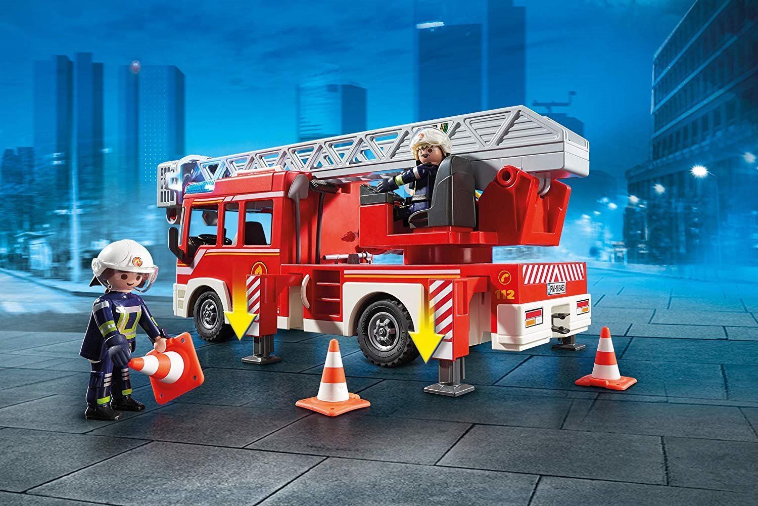 PLAYMOBIL Hasičské auto se žebříkem 9463 - obrázek 3