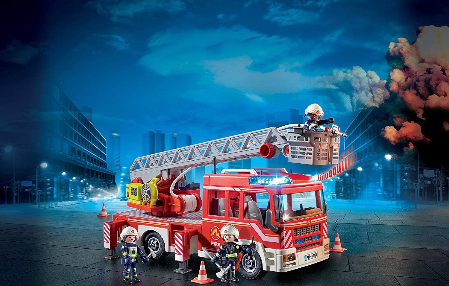 PLAYMOBIL Hasičské auto se žebříkem 9463 - obrázek 5