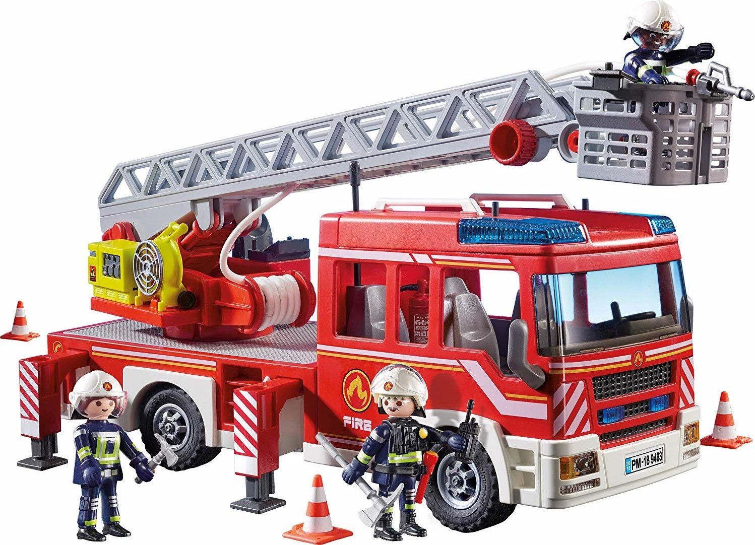 PLAYMOBIL Hasičské auto se žebříkem 9463 - obrázek 6