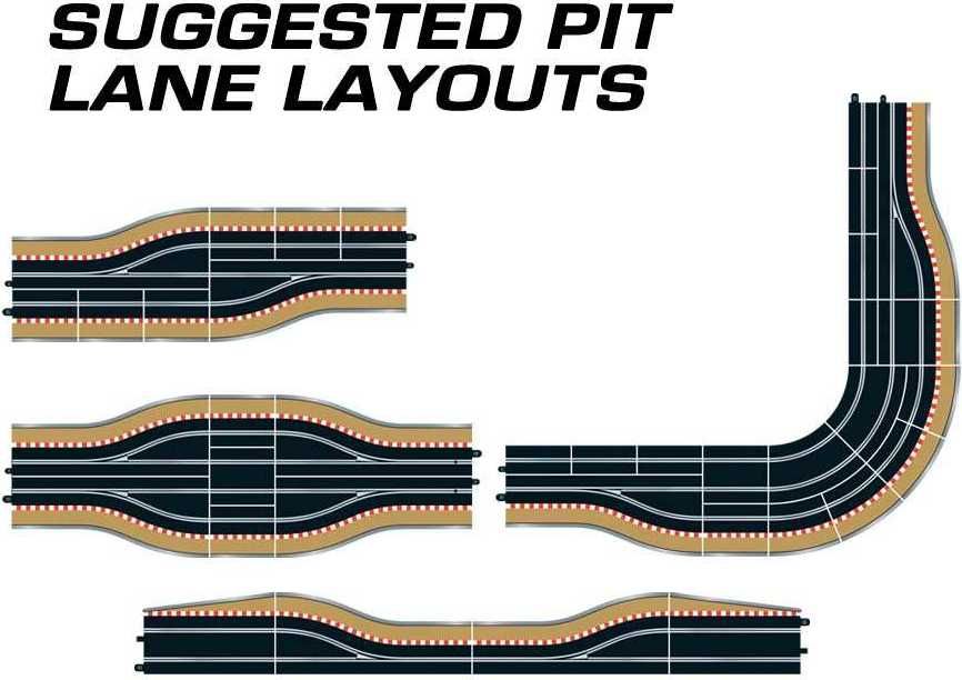 Příslušenství SCALEXTRIC C7015 - Pit Lane (right hand) - obrázek 2