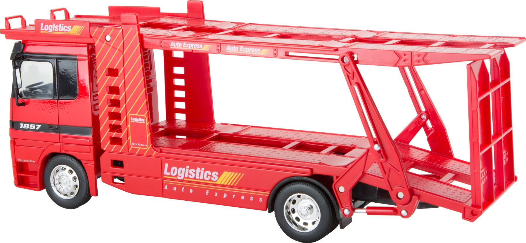 SMALL FOOT BY LEGLER Small Foot Model nakladače Mercedes Benz autotransporter - obrázek 2