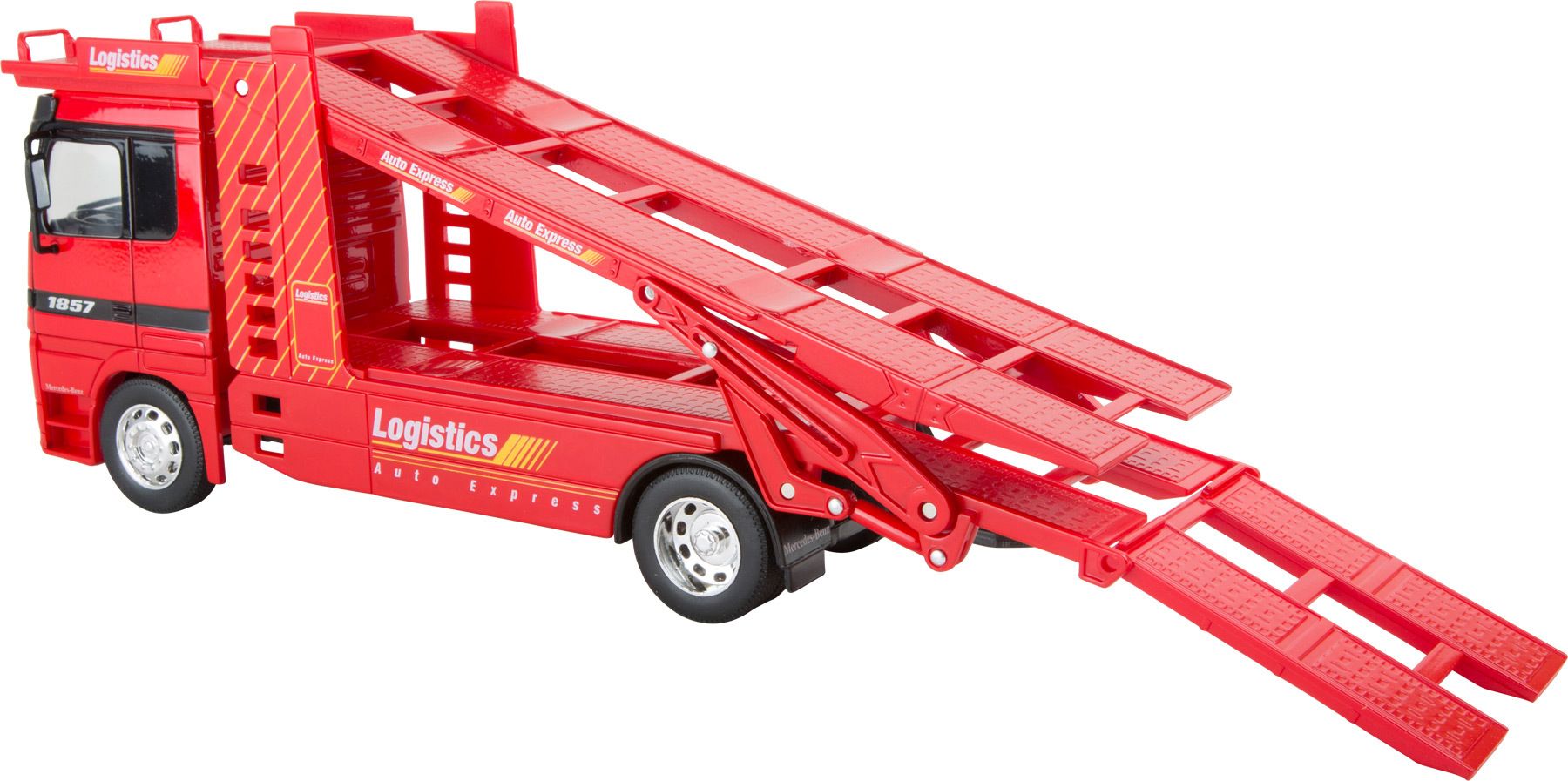 SMALL FOOT BY LEGLER Small Foot Model nakladače Mercedes Benz autotransporter - obrázek 3