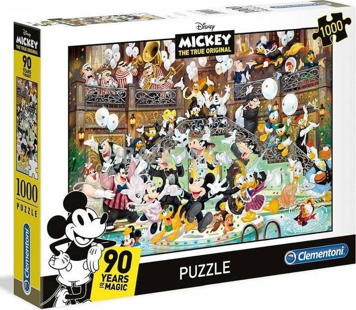 CLEMENTONI Puzzle Mickeyho oslava 1000 dílků - obrázek 2