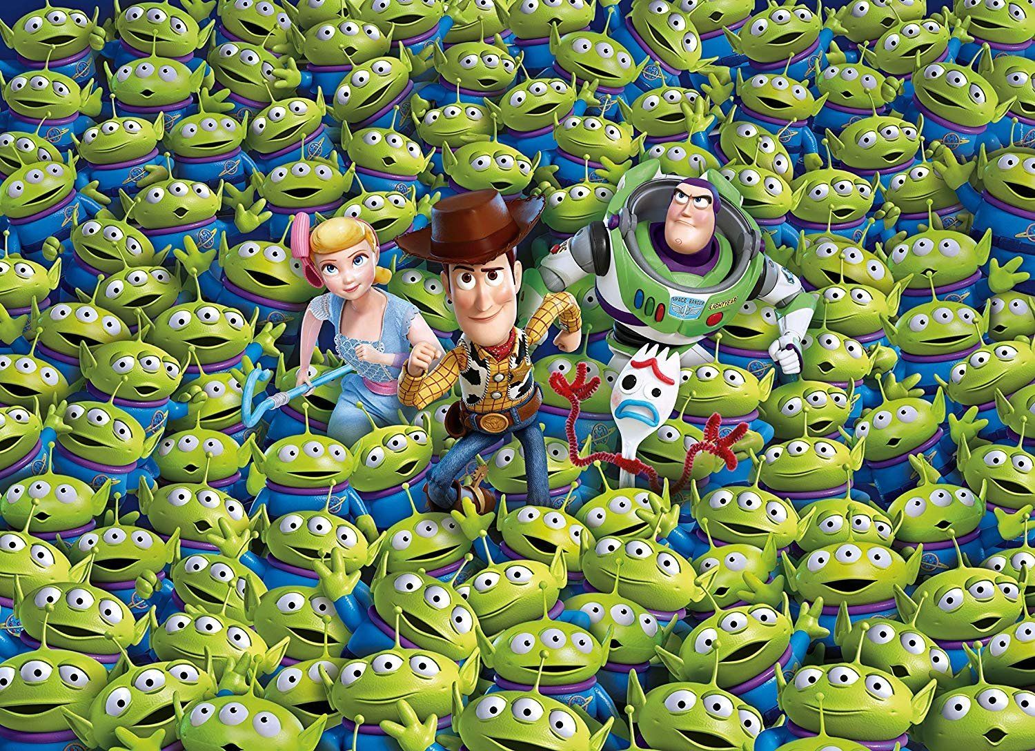 CLEMENTONI Puzzle Toy Story 4 Příběh hraček: Impossible 1000 dílků - obrázek 1