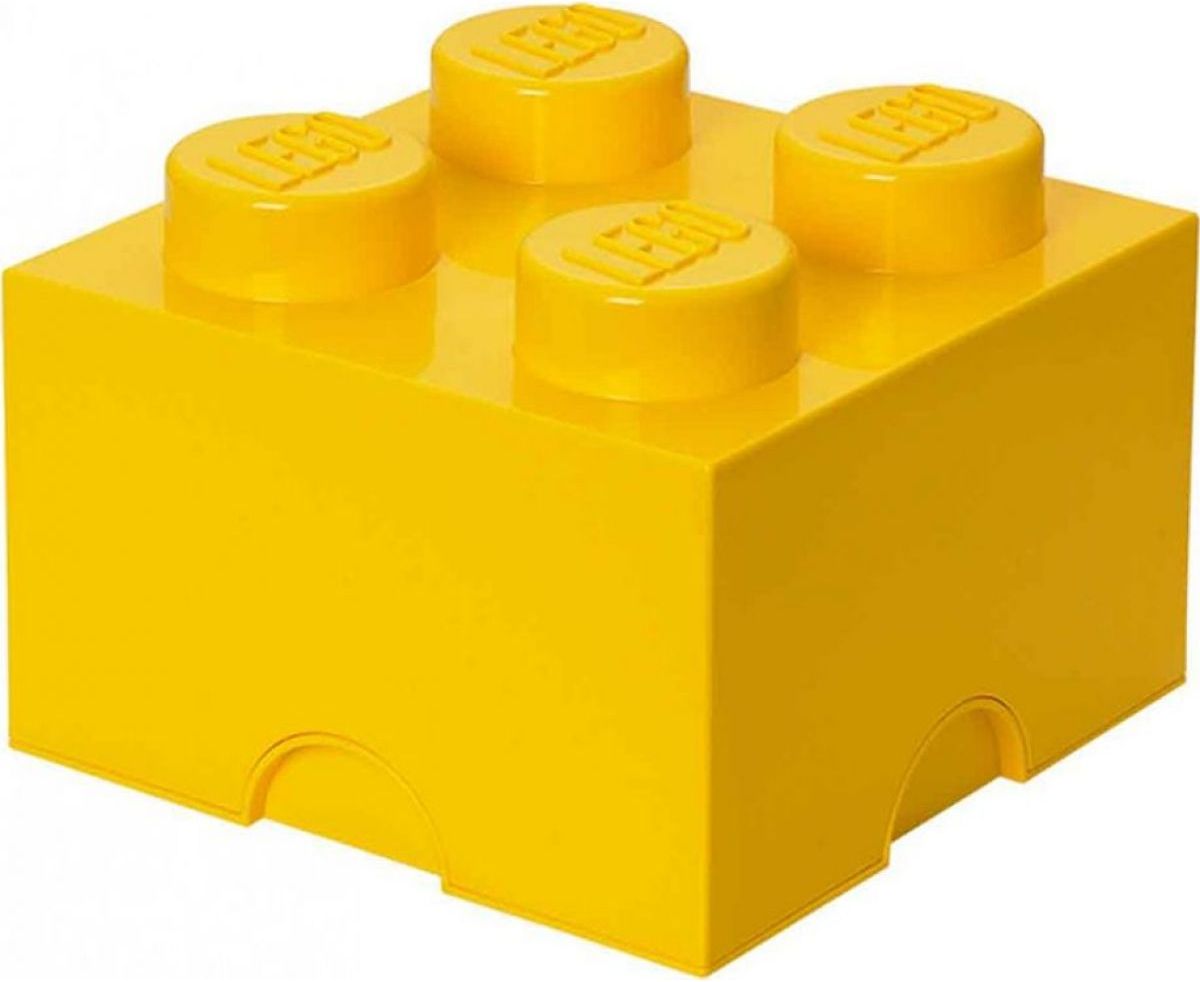 LEGO Úložný box 25 x 25 x 18 cm Žlutá - obrázek 1