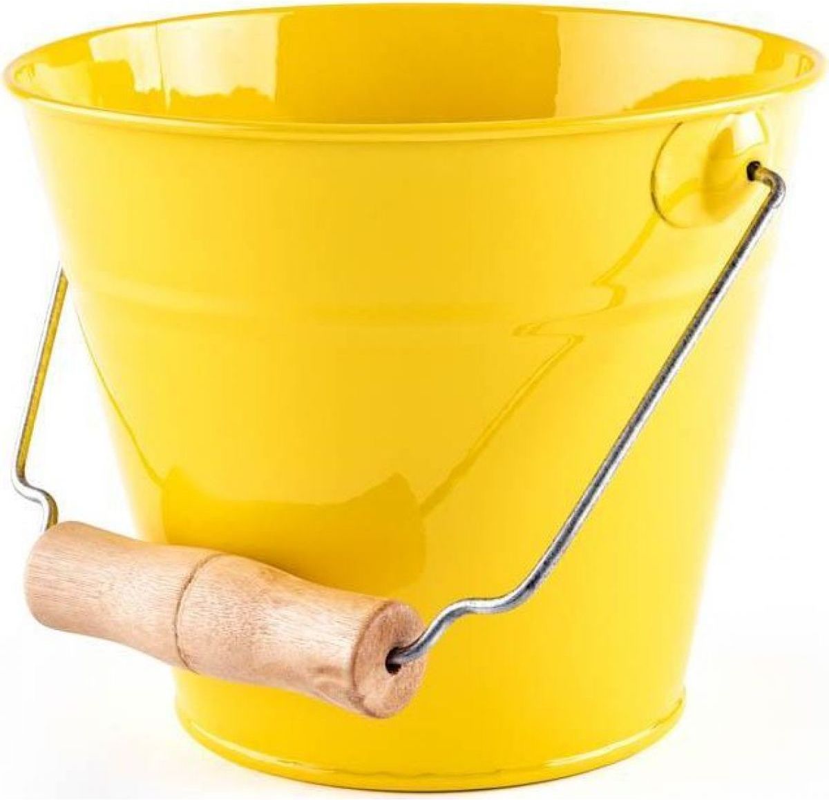 Woody Zahradní kyblík žlutý kov - obrázek 1