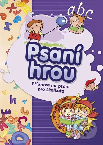 Psaní hrou - Příprava na psaní pro školkaře - - obrázek 1