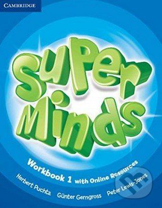 Super Minds - 1 Workbook + Online - Herbert Puchta, Günter Gerngross, Peter Lewis-Jones - obrázek 1