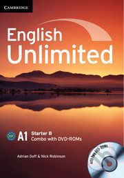 English Unlimited - Starter - B Combo - Adrian Doff, Nick Robinson - obrázek 1