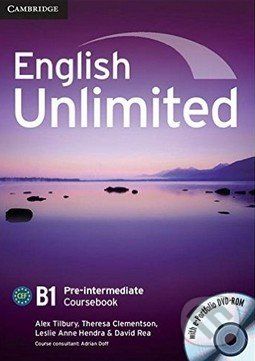 English Unlimited - Pre-intermediate - Coursebook - Alex Tilbury, Theresa Clementson, Leslie Anne Hendra, David Rea - obrázek 1