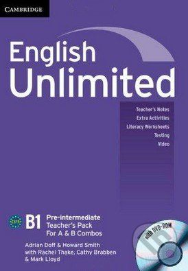 English Unlimited - Pre-intermediate - A and B Teacher's Pack - Adrian Doff, Howard Smith - obrázek 1