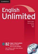 English Unlimited - Upper Intermediate - A and B Teacher's Pack - Alex Tilbury, Leslie Anne Hendra, Sarah Ackroyd - obrázek 1