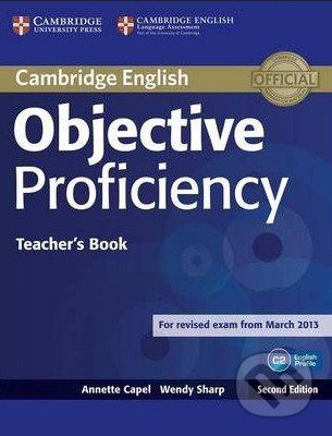 Objective Proficiency - Teacher's Book - Annette Capel, Wendy Sharp - obrázek 1
