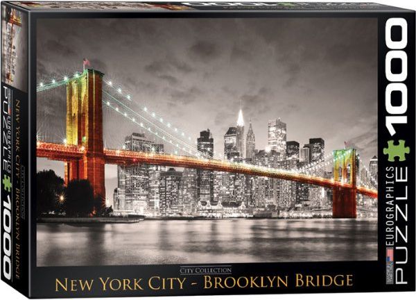 NY Brooklyn Bridge 1000 - obrázek 1