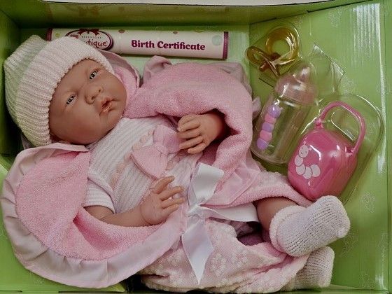 Realistické miminko - holčička - Barunka od firmy Berenguer ze Španělska - obrázek 4