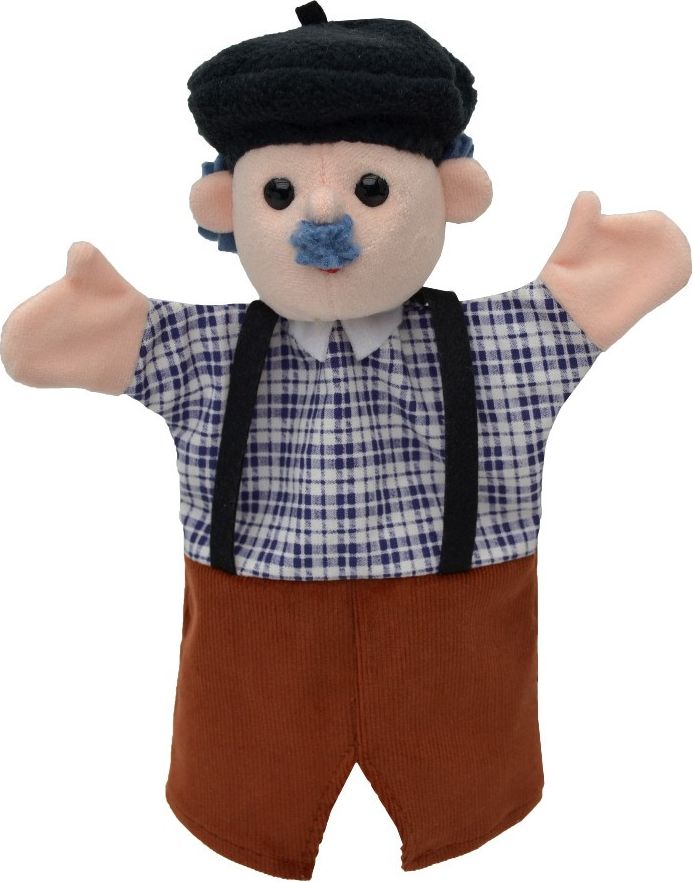 Maňásek na ruku - Děda - obrázek 1