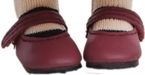 Hnědé boty na suchý zip pro panenky GORJUSS - obrázek 1