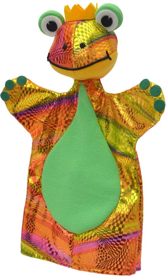 Maňásek na ruku - Žabí princ - obrázek 1
