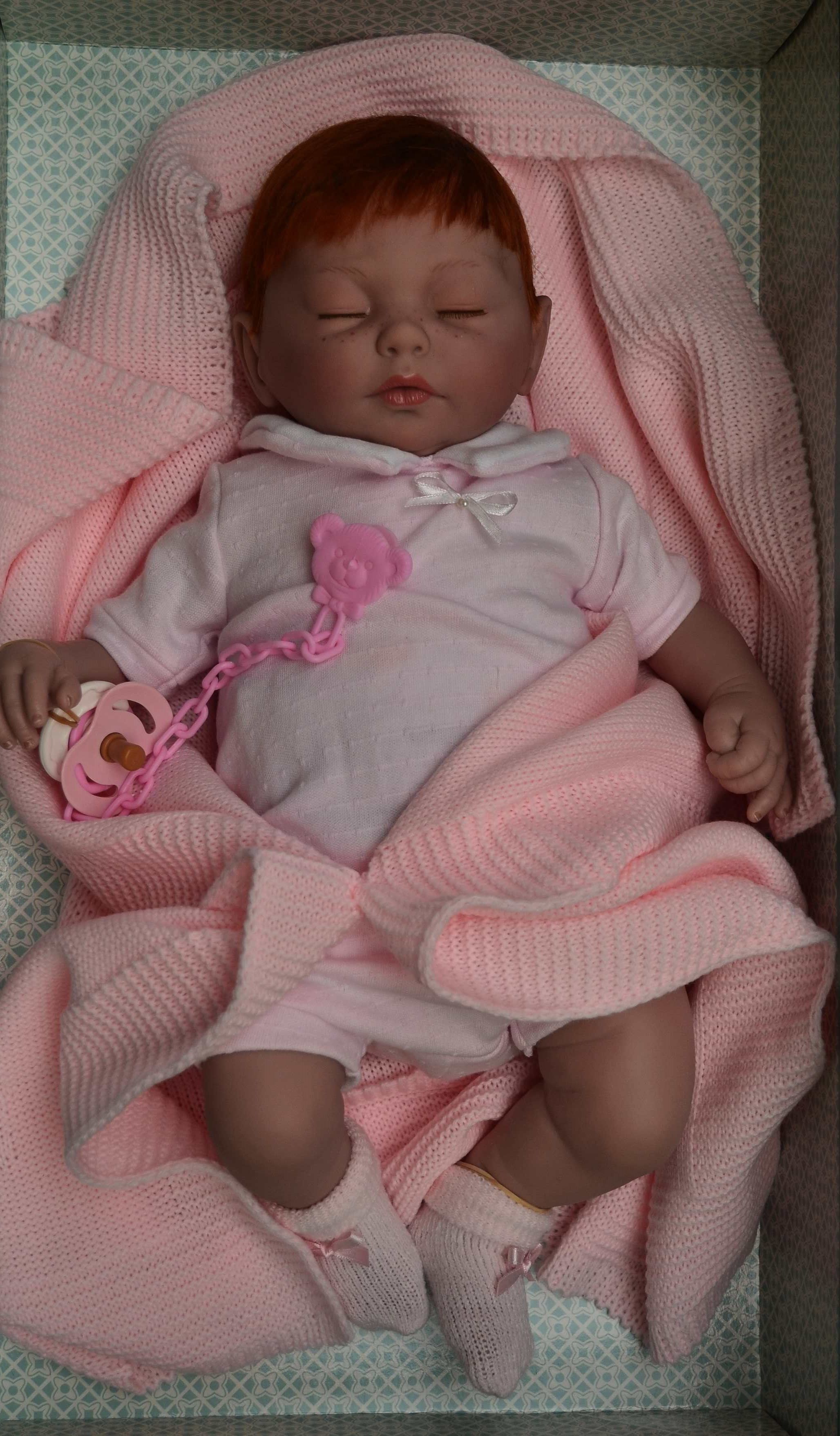 Spící reborn miminko  Lola od firmy Guca ze Španělska - obrázek 2