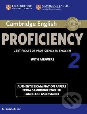 Cambridge English Proficiency 2 - Student's Book with Answers - - obrázek 1