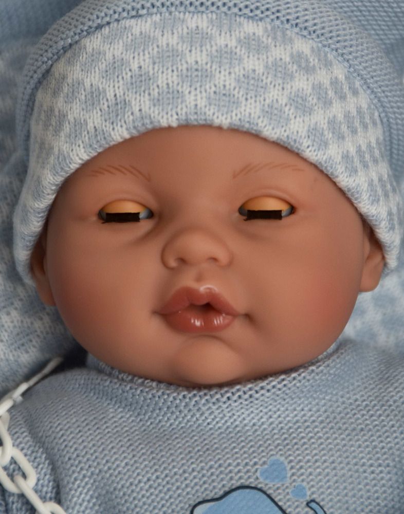 Realistické miminko- chlapeček - Bimbo mrkací - Antonio Juan - obrázek 3