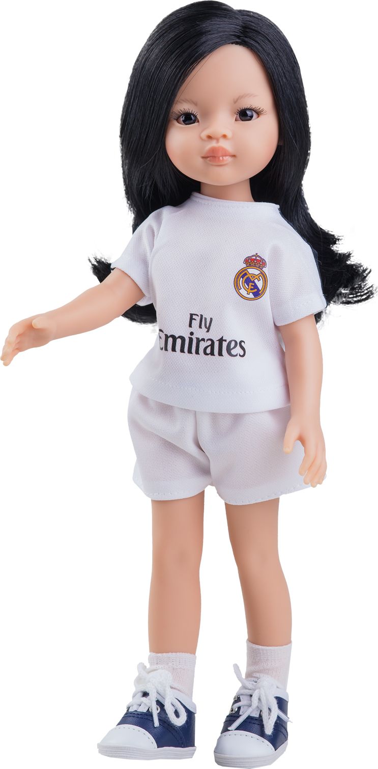 Realistická panenka fotbalistka klubu Real Madrid Liu - od Paola Reina ze Španělska - obrázek 1
