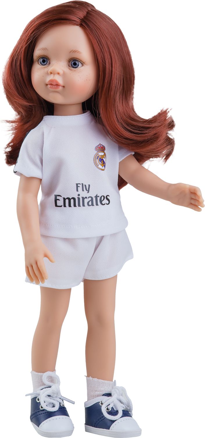 Realistická panenka fotbalistka klubu Real Madrid Cristi -  od Paola Reina ze Španělska - obrázek 1