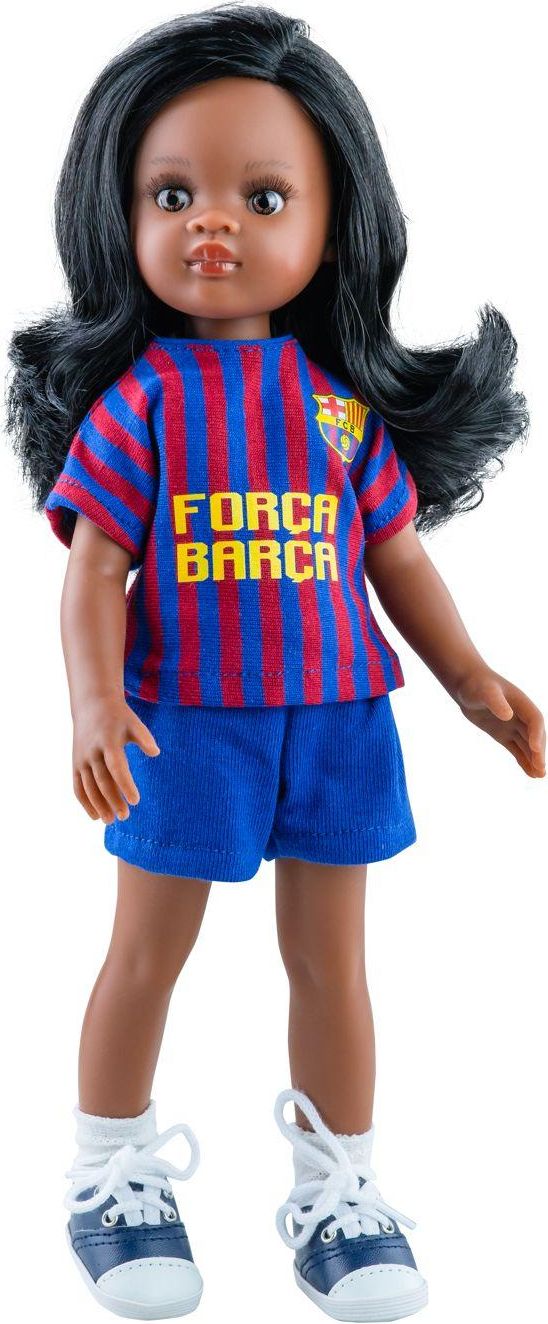 Realistická panenka fotbalistka klubu FC Barcelona Nora - od Paola Reina ze Španělska - obrázek 1