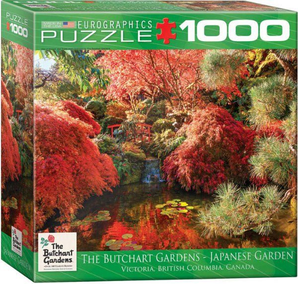 Puzzle EuroGraphics Buchartové zahrady - obrázek 1