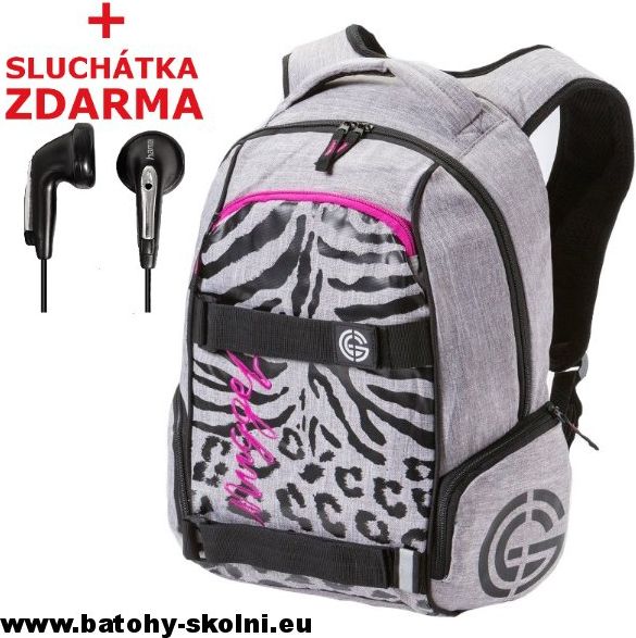 Studentský batoh Nugget Bradley H Heather Ash - Doprava Zdarma - obrázek 1