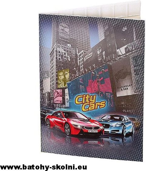 Desky na abecedu A4 Emipo City Cars > varianta 4. - obrázek 1