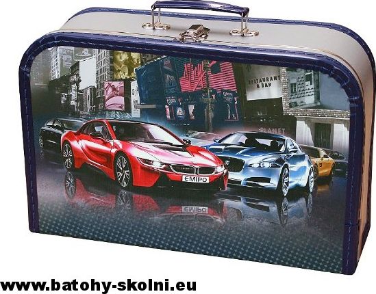 Dětský školní kufřík Emipo 35 cm > varianta City Cars - obrázek 1