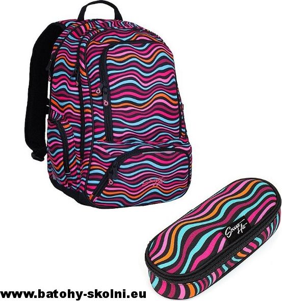 Studentský batoh Topgal Small 2 dílný set 858 H Pink - Doprava Zdarma - obrázek 1