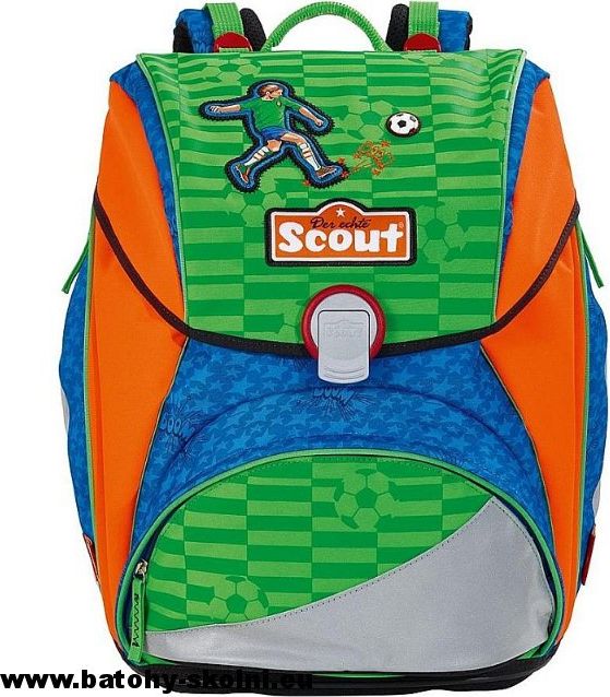 Školní batoh Scout Alpha 4 dílný set Fotbalista  - Doprava Zdarma - obrázek 2