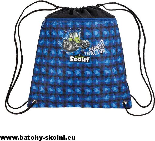 Školní batoh Scout Nano 4 dílný set Power Tractor - Doprava Zdarma - obrázek 6