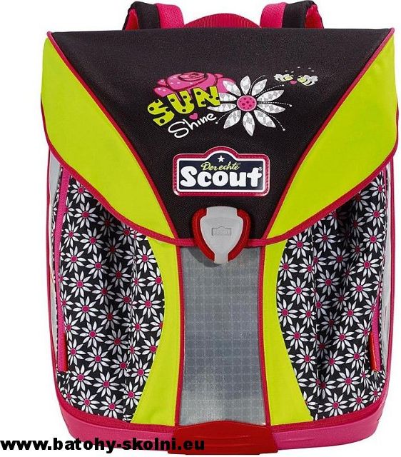 Školní batoh Scout Nano 4 dílný set Sunshine - Doprava Zdarma - obrázek 2