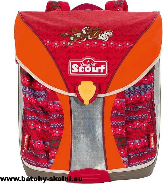 Školní batoh Scout Nano 4 dílný set Tři koníci - Doprava Zdarma - obrázek 2