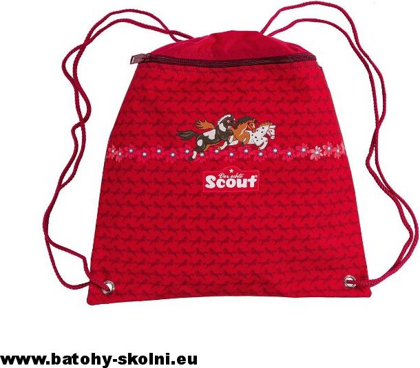 Školní batoh Scout Nano 4 dílný set Tři koníci - Doprava Zdarma - obrázek 7